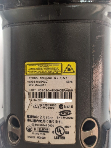 Coletor De Dados Mc9090 Motorola Symbol Mc9090-gk0hcefa6wr