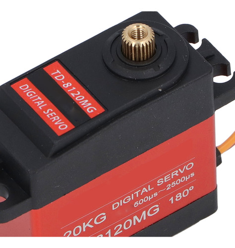 Brazo De Metal Rc Servo Td 8120mg Digital De Gran Torsión De