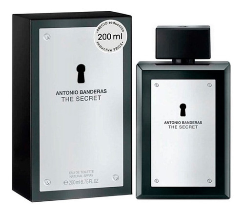 Perfume Original The Secret De Antonio Banderas Hombre 200ml