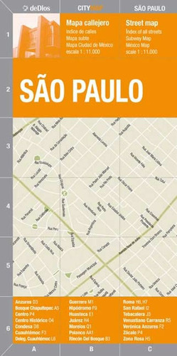 City Map - Sao Paulo - Julian De Dios