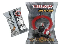 Comprar 25 Bolsitas Golosineras Chips Bags God Of War Fiesta Cumple