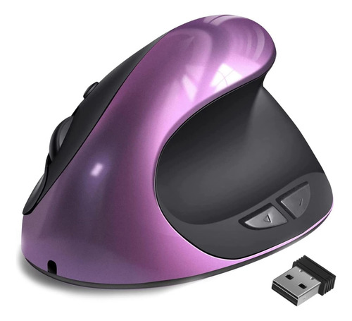 Mouse Attoe Ergo Inalambrico/purple