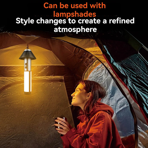 Linterna Led Multifunción Para Acampar Al Aire Libre, Luz De