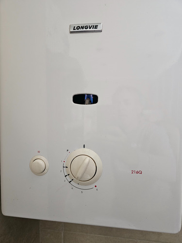 Calefon Longvie 14l Tiro Natural Blanco Gn (Usado)