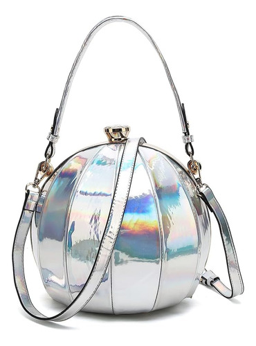 Style Strategy Bolsos Esféricos De Charol Para Mujer, Bolsos