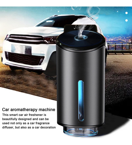Ambientador Inteligente Automóvil Aroma Limón Difusor Ajusta Color Fragancia