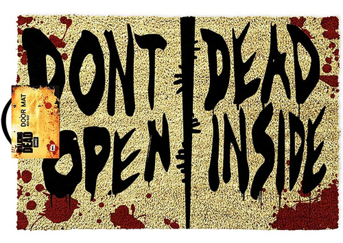 Limpiapies The Walking Dead - Dead Inside