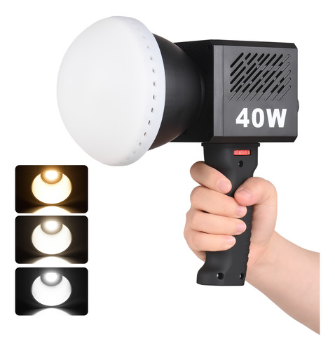 Lámpara De Fotografía, Vídeo, Reflector Cob Portátil Para In