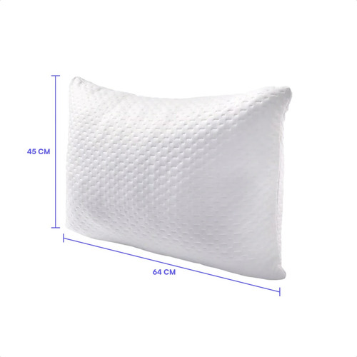 Almohada Memory Foam Estandar Gel Ajustable Suave comoda