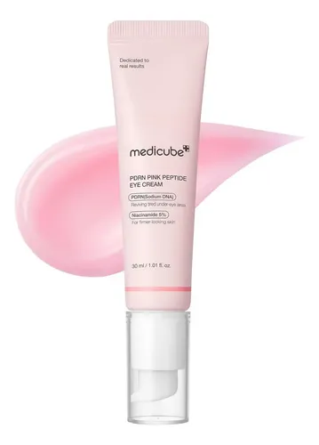 Creme Para Olhos Medicube Pdrn Pink ​Peptide, Antirrugas E Firmeza, 30 Ml Todo Tipo De Pele Dia/noite