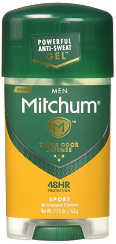 Mitchum Antitranspirante Y Desodorante Gel Transparente, Spo