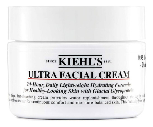 Kiehls Ultra Facial Cream Liviana 28 Ml Mini Size Momento De Aplicación Día/noche Tipo De Piel Todo Tipo De Piel