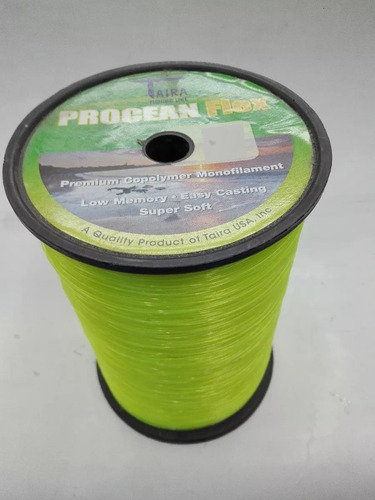 Bobina Nylon Tanza Taira Procean Flex 0,35mm Fluo  X 1 Kilo!