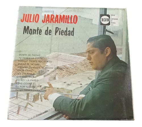 Julio Jaramillo Monte De Piedad Lp Vinilo Melody Dcm Mexico 