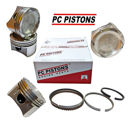 Piston Y Aros Fiat Palio/siena Fire 1.3 16v 02-up (medidas)