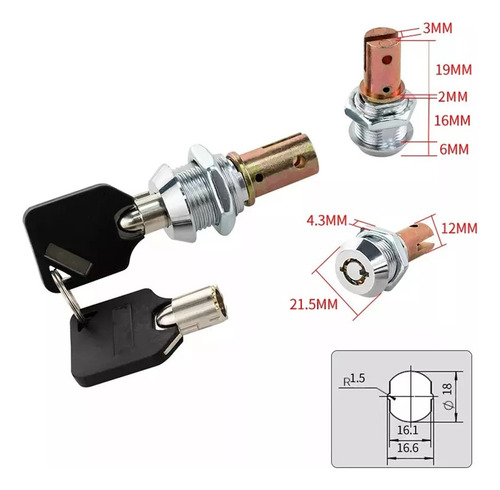 Para Cerradura Universal Para Caja De Herramientas Craftsman