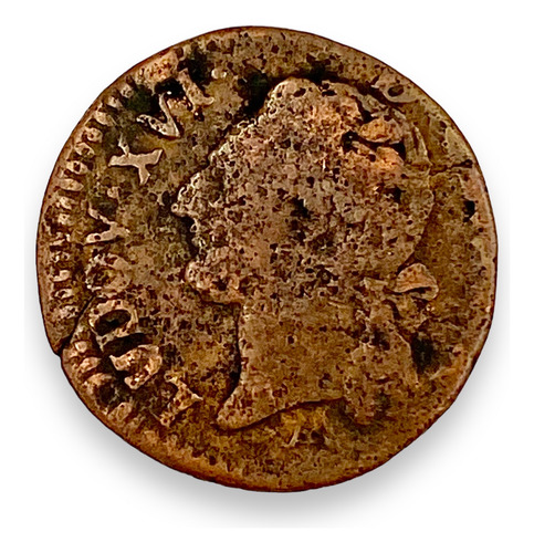 Moneda Francia 1/2 Sol 1781? Lili Legére Luís Xvi (Usado)