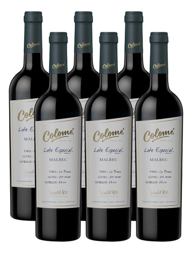 Vino Colomé Lote Especial La Brava Malbec 6x750 Ml
