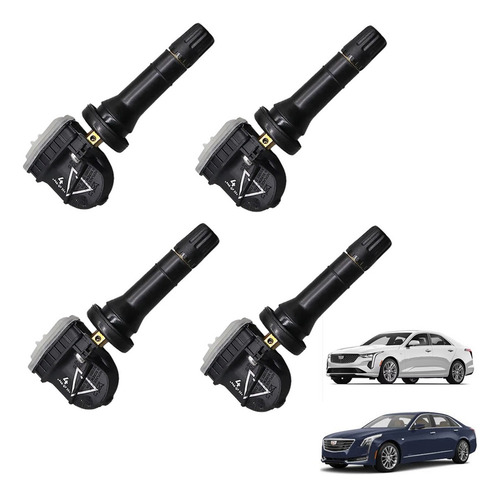 4 Sensor Tpms Presion 433mhz For Cadillac Ct4 Ct6