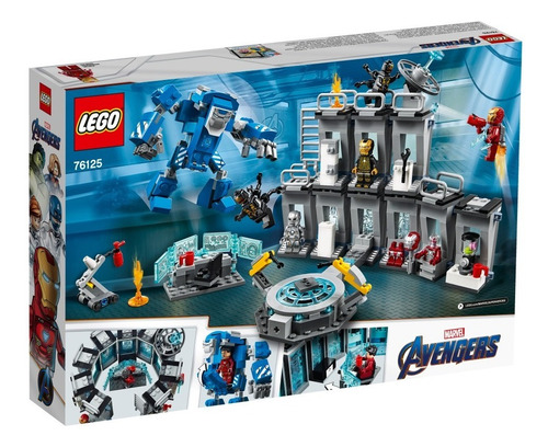 Lego Iron Man: Salon De Armaduras Set De Construcción