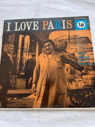 I Love Paris Michel Legrand Lp