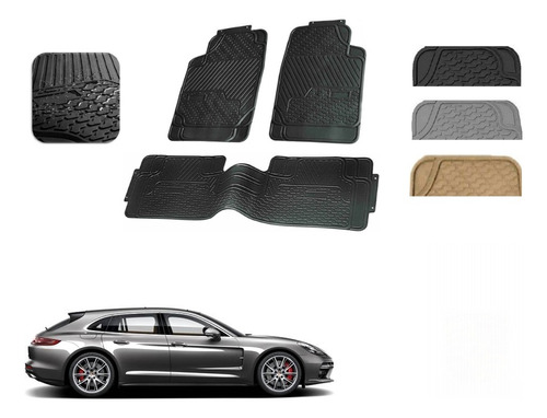 Kit Tapetes 3pz Big Truck Porsche Panamera 2016 A 2022