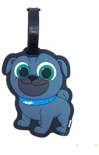 Tag Para Bagagem Bingo Puppy Dog Pals 11x8cm - Disney Taimes