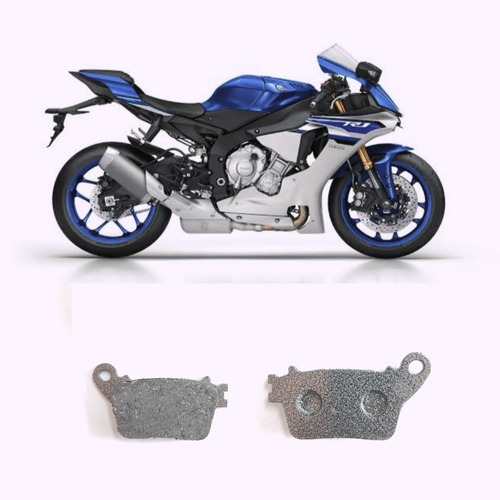 Balatas Traseras Yamaha R1 2015-2016-2017-2018-2018 (fa436)