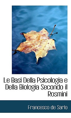 Libro Le Basi Della Psicologia E Della Biologia Secondo I...