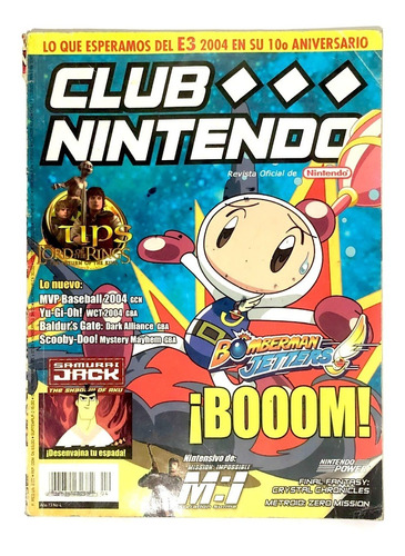 Revista Club Nintendo Año 13 #4 Número Abril 2004