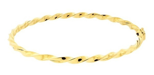 Bracelete Algema Grosso Ouro 18k