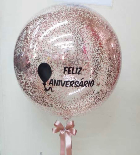 Confete Para Balao Cake Rose Gold /balloon /bobo/ 25 Gr