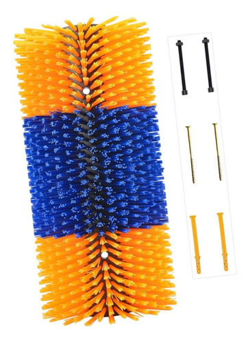 Cepillo Para Rascar Ganado, Cepillo Para Amarillo Y Azul