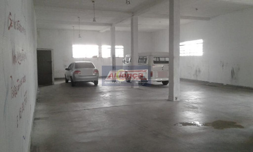 Galpão Para Alugar, 350 M² Por R$ 3.800/mês - Jardim Alvorada - Guarulhos/sp - Ai11986