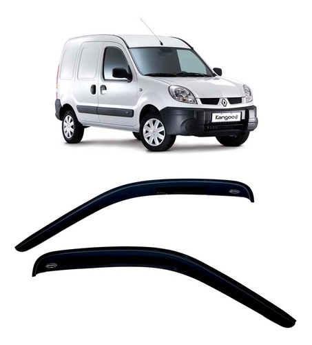 Deflector Renault Kangoo Ventanilla Hasta 2018 Adhesivo X 2u