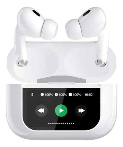 Auriculares Bluetooth Para Iphone 14 15 16 Pro Max 16e Blanco