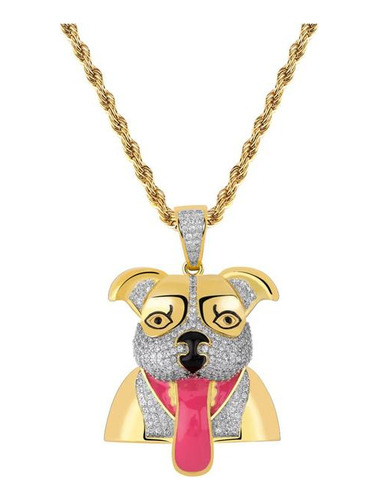 Gucy-collar Con Colgante De Animal Brillante Para  Gold