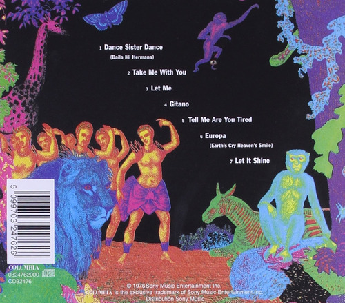 Santana - Amigos - Cd importado. Nuevo