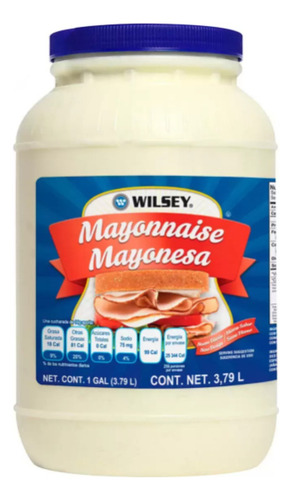 Mayonesa Wilsey 6631 3.79 L