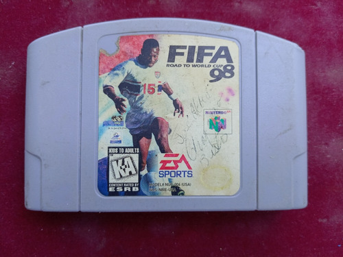 Fifa Road To World Cup 98 ( Nintendo 64 N64 ) 15v  _\(^o^)/_