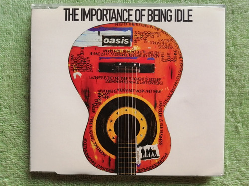 Eam Cd Single Oasis The Importance Of Being 2005 Edic Europa