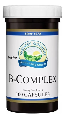 Vitamina B Complex Con Antioxidantes (100 Cápsulas)