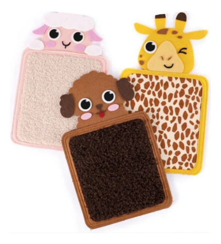 -- Almohadilla Sensorial De Fieltro Educativo For Niños 8pcs