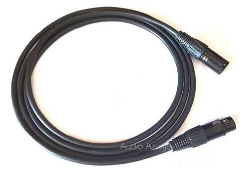 Cable Para Microfono Con Conectores Xlr-xlr (3 Metros)