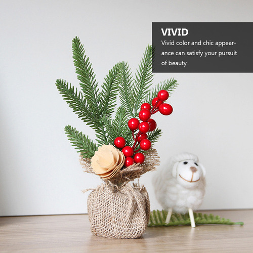 100 Unidades De Minifrutas Navideñas Con Frutos Rojos Simula