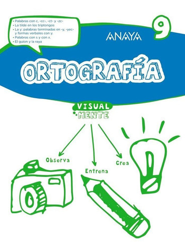 Ortografãâa 9., De Anaya Educación. Editorial Anaya Educación, Tapa Blanda En Español