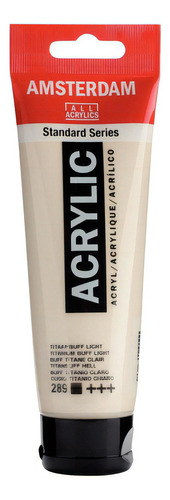 Acrílico Amsterdam Serie Standard 120ml Colores Color 289 Buff Titanio Claro