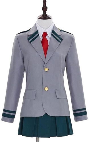 Cosplay Del Uniforme Escolar My Hero Academia Ochaco Uraraka