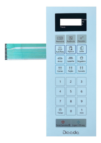 Membrana Micro-ondas Compatível Com Panasonic Nnst25jw