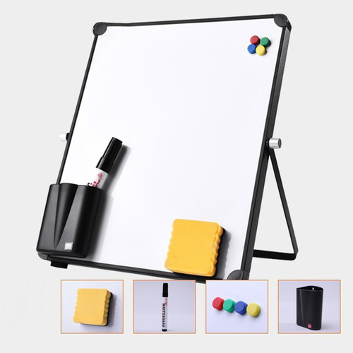 Pizarra Blanca Plegable Borrado En Seco For Mesa 30 X